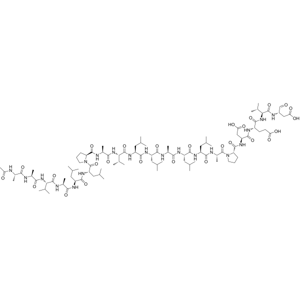 Ac-AAVALLPAVLLALLAP-DEVD-CHO (DEVD-CHO-CPP 32) 201608-15-3